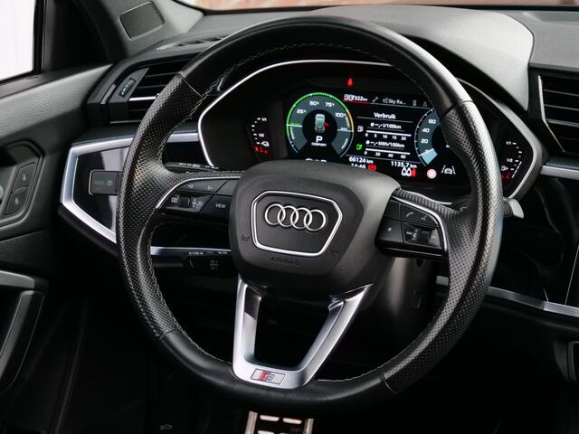 Audi Q3 Sportback 45 TFSI e S Edition 245 Pk Automaat Navigatie / DAB / Leer / Apple Carplay / 2 x Camera