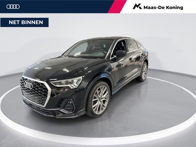 Audi Q3 Sportback 45 TFSIe 245pk S-tronic Edition · Camera ·Apple/Android Car Play · Dodehoek Detectie · Keyless · Navigatie · 20'' Inch ·