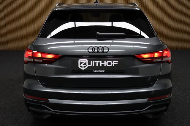 Audi Q3 45 TFSI e S edition Plug-in Hybrid | Adaptive-cruise | Afneembare Trekhaak | Virtual Cockpit | Camera | Stoelverwarming | Navigatie | Apple Carplay & Android Auto | 19 Inch Velgen | All-season Banden