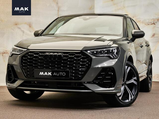 Audi Q3 Sportback 35 TFSI S Edition, pano, ACC, assistentiepakket, leder, keyless, LED, 20", privacy, NP72k