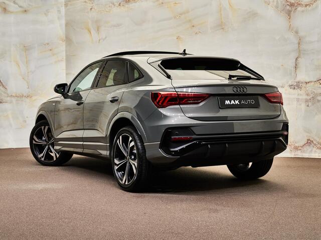 Audi Q3 Sportback 35 TFSI S Edition, pano, ACC, assistentiepakket, leder, keyless, LED, 20", privacy, NP72k