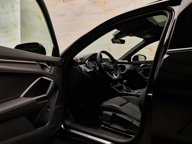 Audi Q3 Sportback 35 TFSI S Edition, pano, ACC, assistentiepakket, leder, keyless, LED, 20", privacy, NP72k