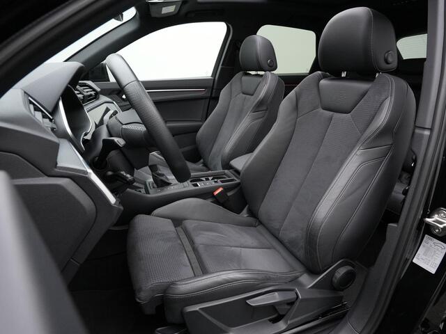 Audi Q3 45 TFSI e 245 pk S-Line | Panoramadak | Sonos | Leder/alcantara | Achteruitrijcamera | Stoelverwarming