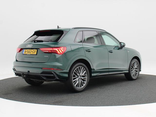 Audi Q3 40 TFSi 190 Pk Automaat quattro S-Line | Panoramadak | Adaptive Cruise | Climate Control | Stoelverwarming | Bluetooth | Navigatie | Camera | Trekhaak | 19 inch | LED | 116.661 Km!!