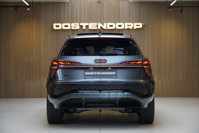 Audi Q3 1.5/272pk 200kW e-hybrid S-Line Blackstyle|2025|Panoramadak|PDC+360Camera+Assist|SONOS|20"LMV|MatrixLED|Optik Schwarz|Cruise+ACC|Head-up
