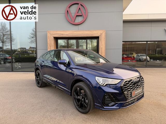 Audi Q3 Sportback 45 TFSI e S-line | Camera | Black Optiek | Dode hoek | Keyless | Carplay | Rijklaar incl. garantie