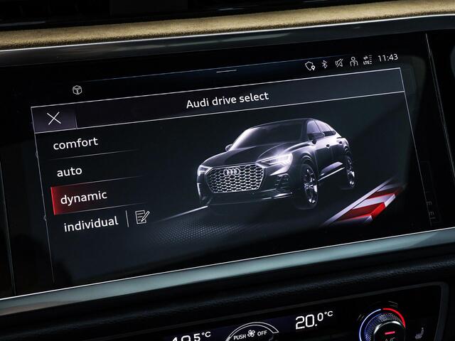 Audi Q3 Sportback 45 TFSI e S Edition · Panoramadak · 360 Camera · Sonos Audio · Apple/Android Car Play · Dodehoek Detectie · 20'' Inch ·