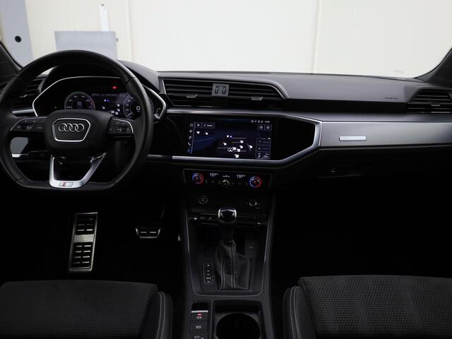 Audi Q3 45 TFSIe 180kW/245PK S Line · Panoramadak · Trekhaak · SONOS · Navigatie · Elektrische stoelverstelling · Drive select