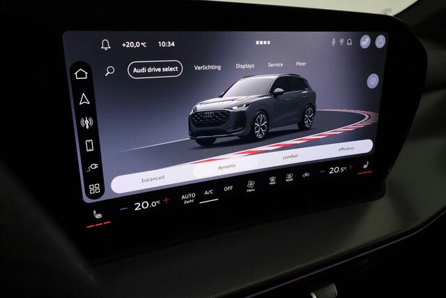 Audi Q3 S edition e-hybrid 272 pk | Tech plus | Velgen 19 inch | Sportstoelen zwart leder-kunstleder