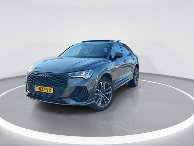 Audi Q3 Sportback 45 TFSI e 245pk S Edition · Panoramadak · Camera · Trekhaak wegklapbaar · Dodehoeksensor · Stoelverwarming · Apple/Android Car Play · Garantie t/m 21-06-2027 of 100.000km