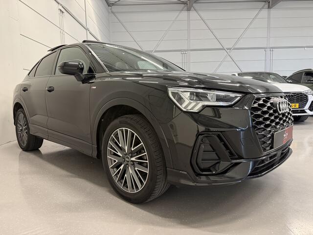Audi Q3 Sportback 45 TFSI e S-Line PANO/TREKHAAK/SONOS/SFEER/CARPLAY/19"/ACC/MATRIX/VOL-LEER SPORT/BLACK-OPTIC/VOLLEDIG AUDI DEALER HISTORIE