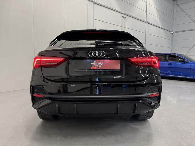 Audi Q3 Sportback 45 TFSI e S-Line PANO/TREKHAAK/SONOS/SFEER/CARPLAY/19"/ACC/MATRIX/VOL-LEER SPORT/BLACK-OPTIC/VOLLEDIG AUDI DEALER HISTORIE