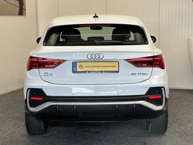 Audi Q3 SPORTBACK 45 TFSI E S EDITION NAVIGATIE CRUISE CONTROL CLIMATE CONTROL APPLE CARPLAY/ANDROID RIJSTROOKSENSOREN 18"LICHTMETALEN VELGEN PDC ZEER MOOI !! 3010