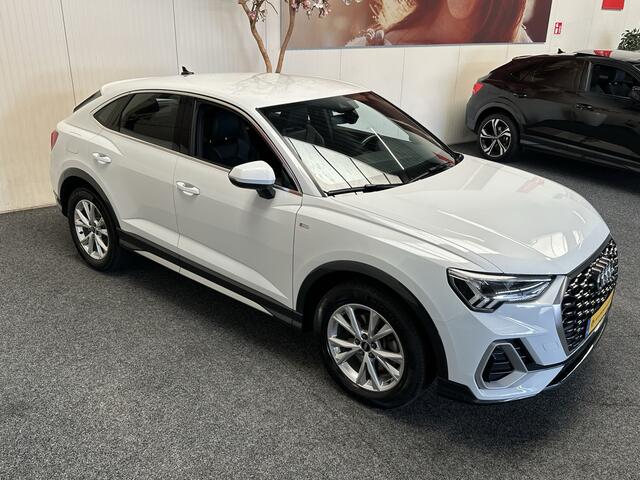 Audi Q3 SPORTBACK 45 TFSI E S EDITION NAVIGATIE CRUISE CONTROL CLIMATE CONTROL APPLE CARPLAY/ANDROID RIJSTROOKSENSOREN 18"LICHTMETALEN VELGEN PDC ZEER MOOI !! 3010