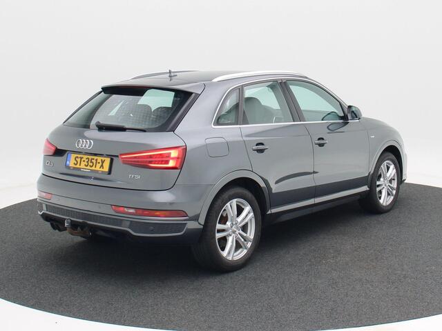 Audi Q3 1.4 TFSi 150 Pk Automaat S-Line | Trekhaak | Half Leer | Cruise Control | Camera | Climatronic | Navigatie | 18 Inch | 132.761 Km !!