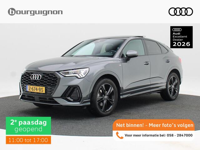 Audi Q3 Sportback 35 TFSi 150 Pk Automaat S-Line | Panoramadak | Camera | Stoelverwarming | Adaptive Cruise | Carplay | 19 Inch | 26.537 Km !!