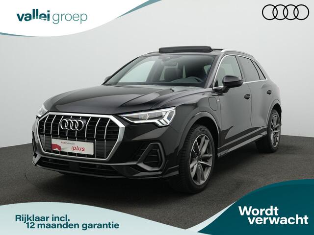 Audi Q3 45 TFSI e 245 pk S-tronic S-Line | Panoramadak | Leder | Stoelverwarming | Adaptive Cruise | Navigatie | Parkeersensoren voor/achter