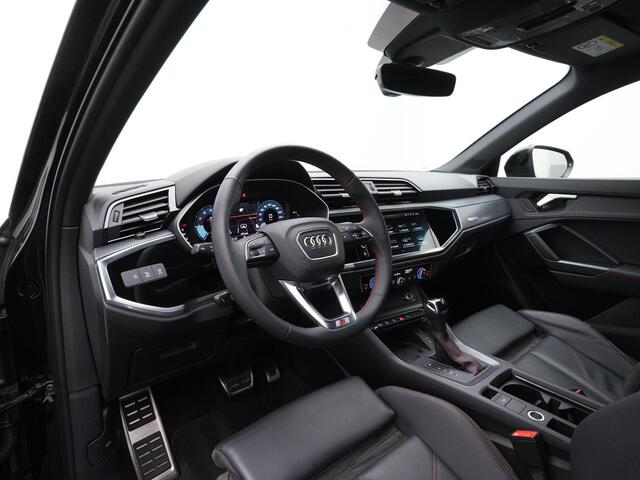 Audi Q3 Sportback 35 TFSI 150 pk S-tronic S-Line | Panoramadak | Leder | Elektrische stoelen | Achteruitrijcamera | Stoelverwarming