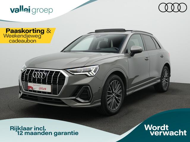 Audi Q3 40 TFSI 190 pk S-tronic Quattro S-Line | Panoramadak | Trekhaak | Parkeersensoren voor/achter | Carplay | Cruise Control
