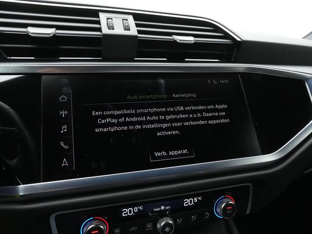 Audi Q3 40 TFSI 190 pk S-tronic Quattro S-Line | Panoramadak | Trekhaak | Parkeersensoren voor/achter | Carplay | Cruise Control