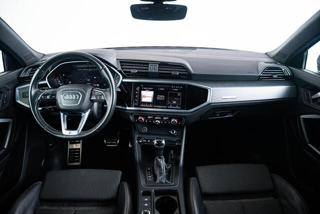 Audi Q3 Sportback 35 TFSI S Edition Adaptieve Cruise Control - Achterbank plus - Sportstoelen - Parkeerhulp plus - Sportonderstel - Progressieve besturing - Stoelverwarming - Getinte Ruiten -