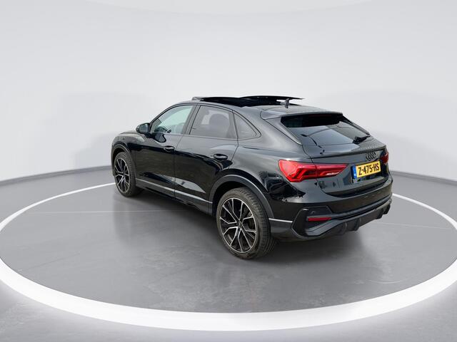 Audi Q3 Sportback 35TFSI/150PK S Edition · Panoramadak · Camera + Parkeersensoren · Apple/Android Car Play · Navigatie ·