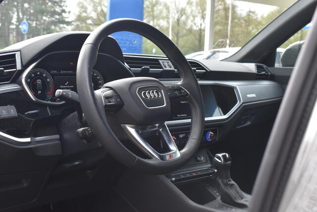 Audi Q3 35 TFSI S edition 3x S-Line | 360 Camera | Stoelverwarming | LED | Digitaal Dashboard | Navi | 12 mnd BOVAG garantie | Whatsapp 06-53188999