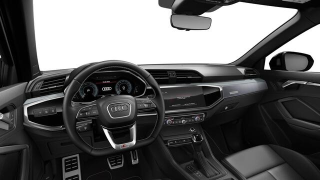 Audi Q3 Sportback 45 TFSI e 245pk PHEV S Edition / SONOS / Stoelverwarming / 360 Camera / Wordt Verwacht