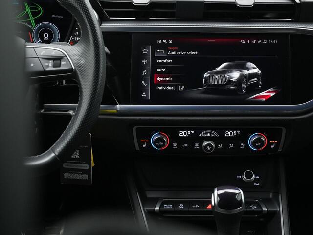 Audi Q3 Sportback 45 TFSI e 245 pk S-Line | Geheugenstoel | Achteruitrijcamera | Stoelverwarming | Navigatie | Side Assist