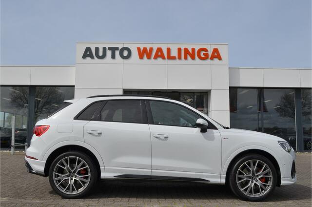 Audi Q3 40 TFSI quattro 3X S-Line Standkachel | Carplay | Adap. Cruise | Trekhaak 2100KG | Keyless entry | Matrix lampen |