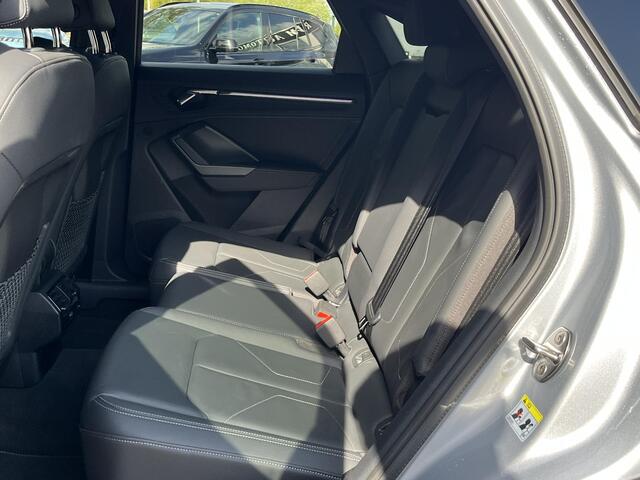 Audi Q3 Sportback 45 TFSI e S-LINE LEDEREN SPORTSTOELEN| STOELVERWARMING| ADAPTIVE CRUISE CONTROL| FULL LED| DODE HOEK SENSOR| RIJKLAARPRIJS INCL. 12 MND BOVAG GARANTIE