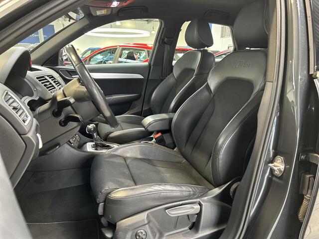 Audi Q3 1.4 TFSI CoD Sport Advance Sport | Trekhaak | Automaat | S-Line | Cruise | Clima | Navi | Elekt. achterklep | 18" LMV |