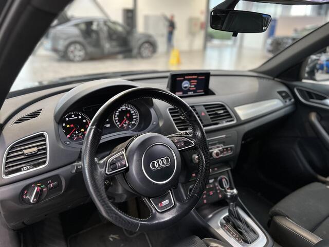 Audi Q3 1.4 TFSI CoD Sport Advance Sport | Trekhaak | Automaat | S-Line | Cruise | Clima | Navi | Elekt. achterklep | 18" LMV |