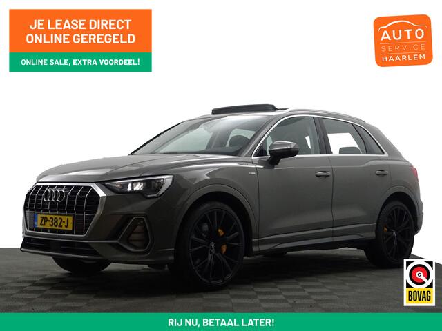 Audi Q3 35 TFSI S Line Aut- Panoramadak, CarPlay, Android Auto, Elek Trekhaak, Xenon led, Virtual Cockpit