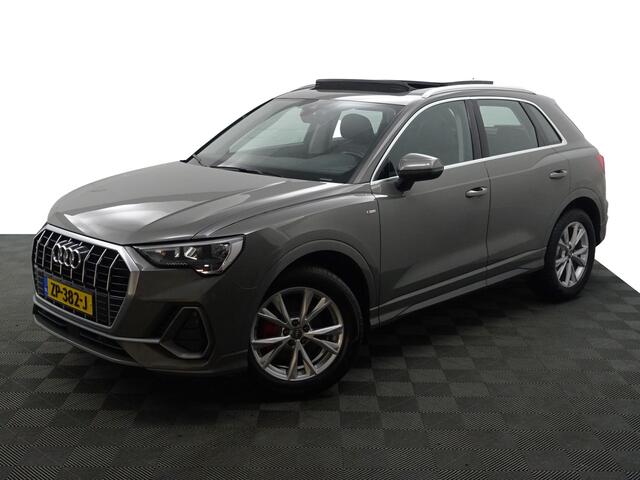 Audi Q3 35 TFSI S Line Aut- Panoramadak, CarPlay, Android Auto, Elek Trekhaak, Xenon led, Virtual Cockpit