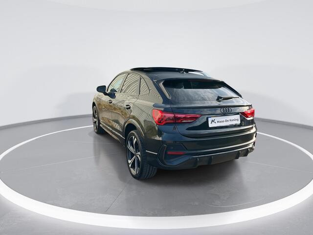 Audi Q3 Sportback 45 TFSIe S Line 180kW/245PK · Panoramadak · Dodehoeksensor · Apple/Android Car Play · Drive select · Leder/Alcantara · 20'' ·
