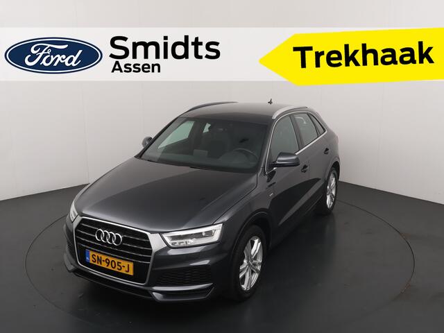 Audi Q3 1.4 TFSI CoD Sport Advance Sport | Trekhaak | Automaat | S-Line | Cruise | Clima | Navi | Elekt. achterklep | 18" LMV |
