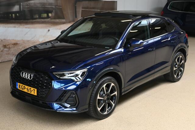 Audi Q3 Sportback 45 TFSIe 245pk S Edition | 360° | Memory | Pano | Sonos | 100% (Dealer) onderhouden label