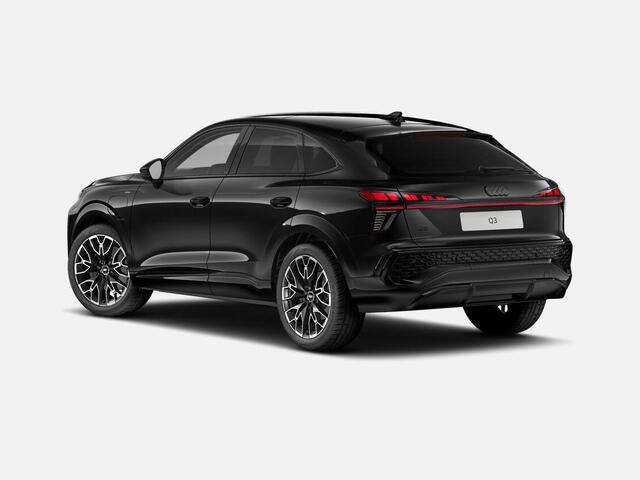 Audi Q3 Sportback 1.5 200kW e-hybrid S edition 272 PK · Optiekpakket zwart-glanzend · Panorama-glasdak · Tech plus