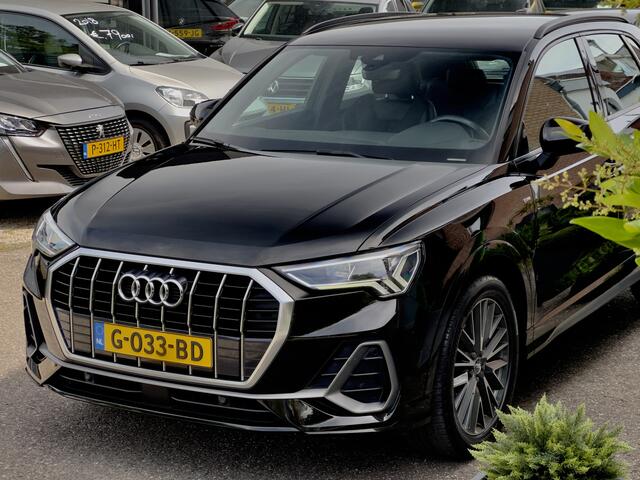 Audi Q3 35 TFSI AUT7 2X S-LINE LEDER NAVI CAMERA DIGI-DASH APPLE-CARPLAY LED 19 INCH-LMV PDC