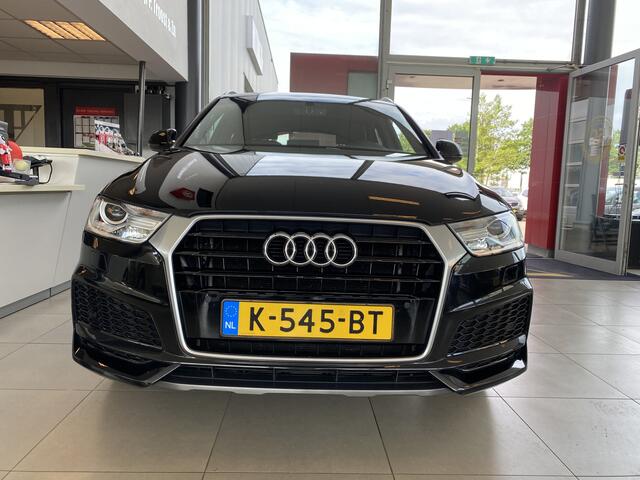 Audi Q3 1.4 TFSI CoD S-LINE Design Pro Line Plus,Automaat,Navigatie,Parkeerassistent,Spraakbediening,Trekhaak Elektrisch,Climate&Cruisecontrol,Comfortstoelen met Stoelverwarming,Keyless,V&A Sensoren,19 Inch Lmv