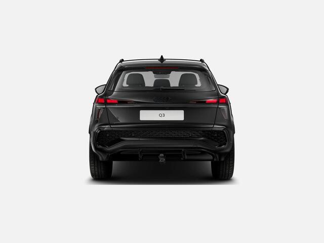 Audi Q3 1.5 200kW e-hybrid S edition 272 PK · Trekhaak elek. wegklapbaar · Exterieurpakket zwart · Driespaaks sportstuur afgevlakt multif. met stuurpaddels en verwarmbaar