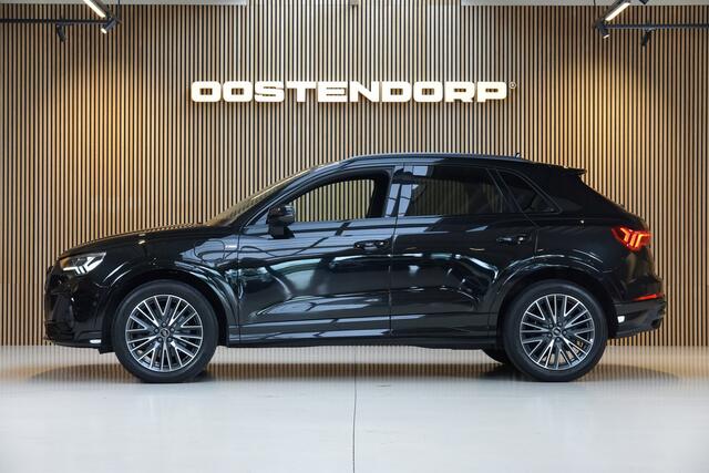 Audi Q3 45TFSIe/245pk S-Line Blackstyle|2023|Matrix|Keyless|Cruise+ACC|PDC+Camera|Navi|Carplay/AndroidAuto|19"LMV|Winterpakket