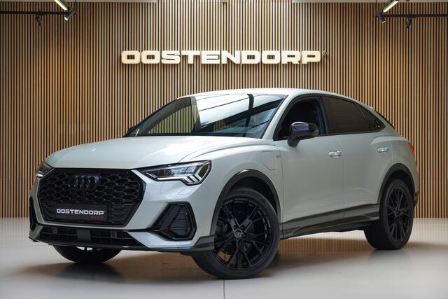 Audi Q3 Sportback 45TFSIe/245pk S-Line Blackstyle|2022|Sonos|Cruise|Matrix|Leder|20"Audi-Black|Keyless|Blindspot|PDC+Camera