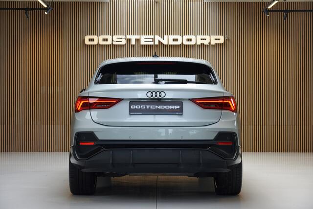 Audi Q3 Sportback 45TFSIe/245pk S-Line Blackstyle|2022|Sonos|Cruise|Matrix|Leder|20"Audi-Black|Keyless|Blindspot|PDC+Camera