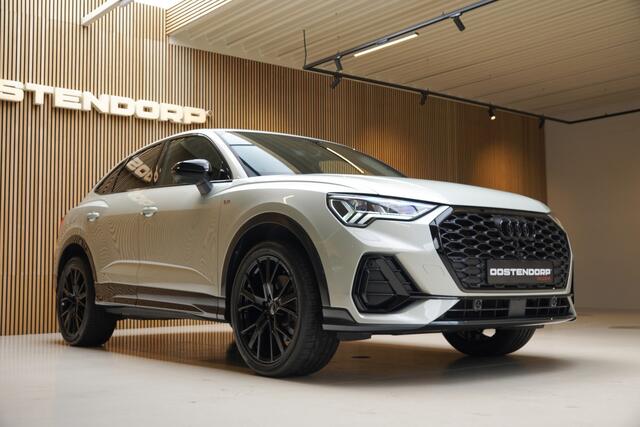 Audi Q3 Sportback 45TFSIe/245pk S-Line Blackstyle|2022|Sonos|Cruise|Matrix|Leder|20"Audi-Black|Keyless|Blindspot|PDC+Camera
