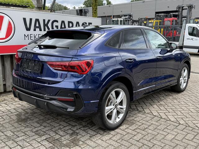 Audi Q3 Sportback 45 TFSI e S Edition 19"/Panoramadak/Leder/Dodehoek/360 camera/Keyless/Sfeerverlichting/Camera/Elektrische klep
