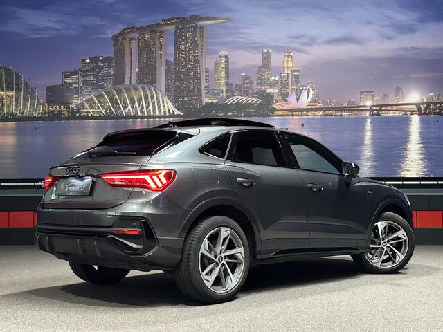 Audi Q3 Sportback 35 TFSI 3xS-Line Trekhaak|Keyless|Sfeerlicht|Camera|Panorama|Full Option