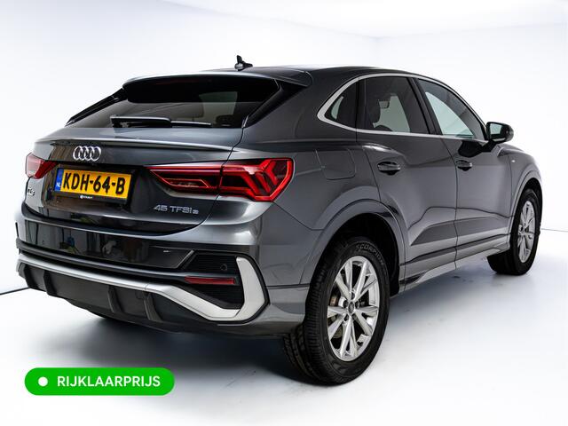 Audi Q3 Sportback 45 TFSI e S Edition 245 PK | 2x S-Line | Elec. achterklep | 360 Camera | Virtual cockpit | Navigatie | Cruise control, Apple Carplay, Android auto