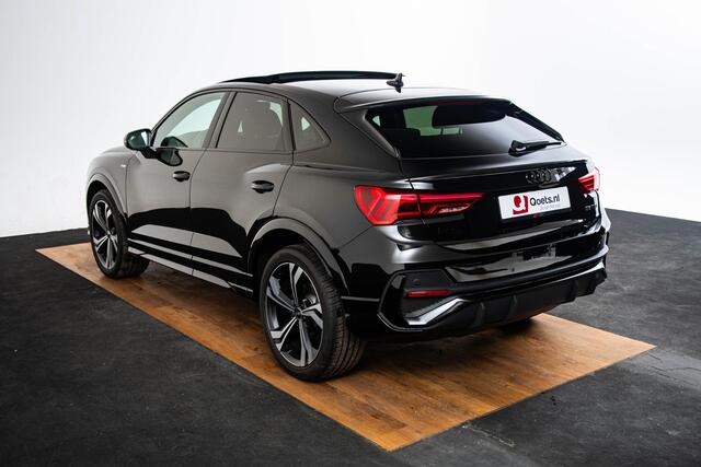 Audi Q3 Sportback 35 TFSI S Edition Competition Trekhaak - Panoramadak - Adaptieve cruise control - B&O - Audi virtual cockpit plus - Parkeerhulp plus - Progressieve besturing - Onderstel met instelbare dempers -